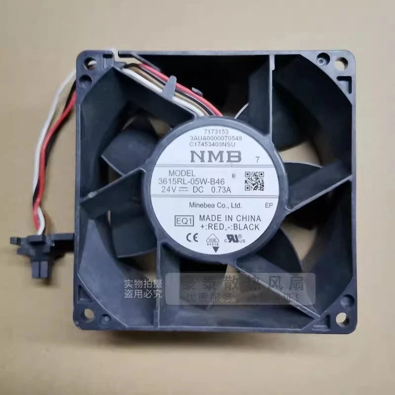 NMB 3615RL-05W-B46 DC24V 0.73A 9CM 4-Pin Inverter Cooling Fan