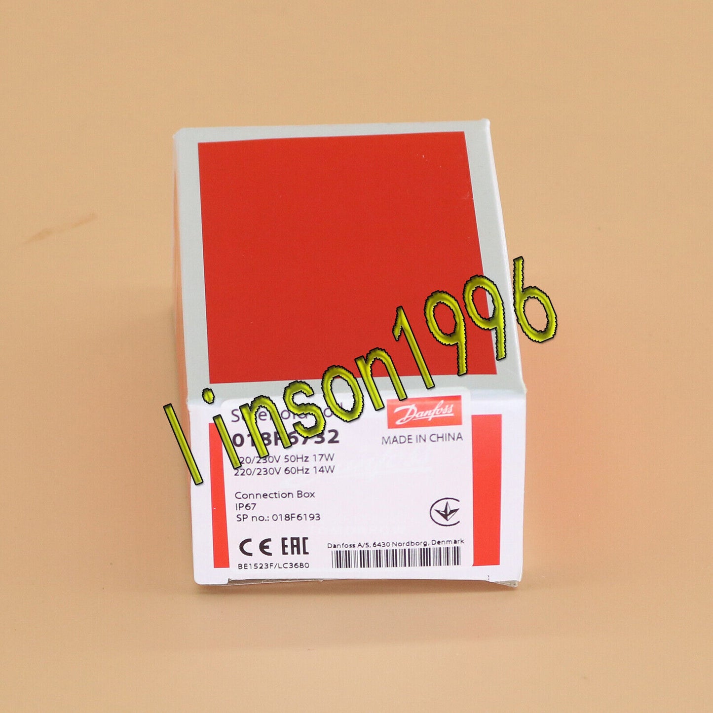 Danfoss 018F6732 Solenoid Valve - DANFOSS