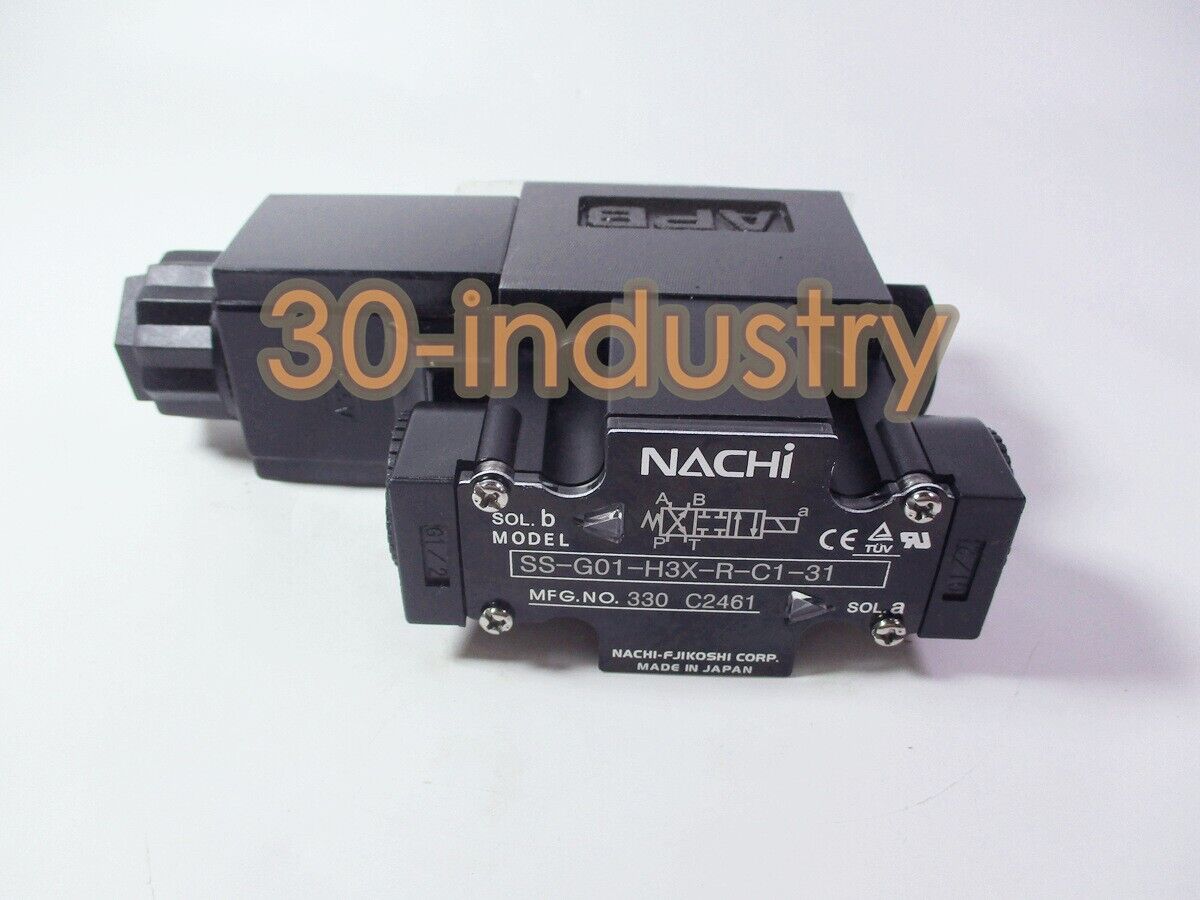 NACHI Solenoid Valve SS-G01-H3X-R-C1-31 - 1 Piece - NACHI