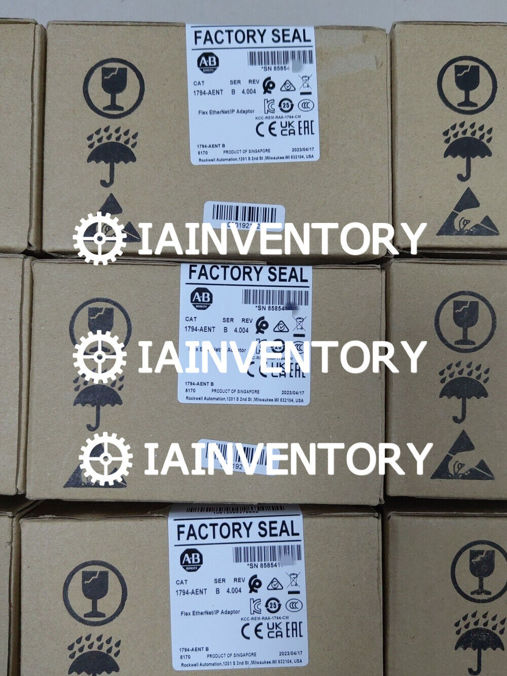 Allen Bradley 1794-AENT Flex EtherNet/IP Adaptor - ALLEN BRADLEY
