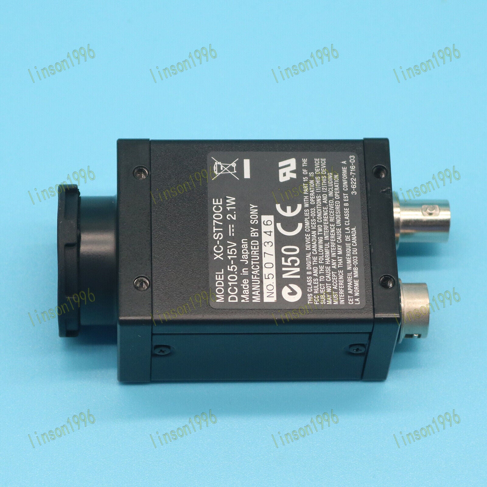 1-Piece Industrial CCD Camera Fast In Box SONY XC-ST70CE - SONY