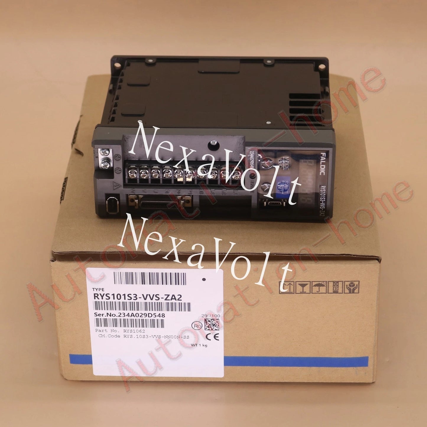 1PCS Fuji Electric RYS101S3-VVS-ZA2 Servo Drive In Box#QW