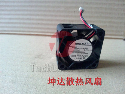 1pcs NMB 1608KL-01W-B59 4020 4CM 5V 0.49A Switch Server Fan