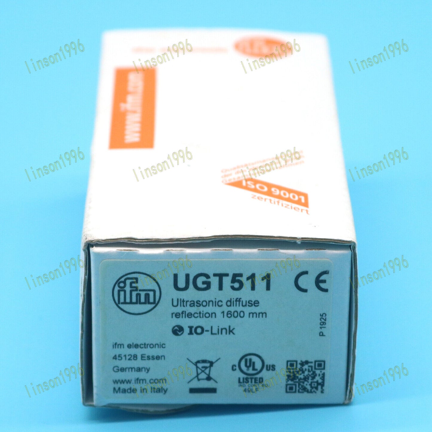 UGT511 IFM Ultrasonic Sensor Threaded Type 10-30 DC PNP - UGT