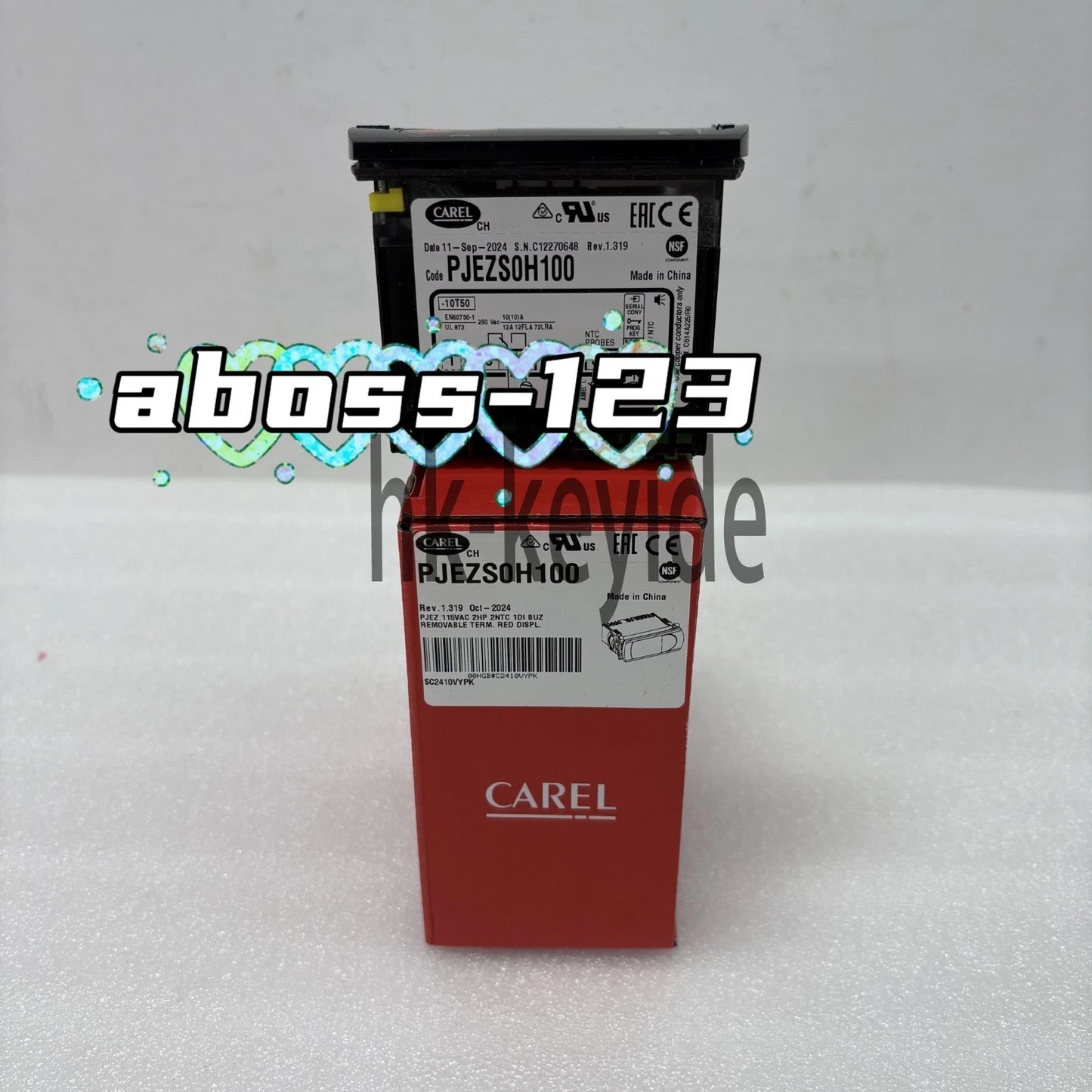 CAREL-- PJEZS0H100 Temperature controller#1pcs
