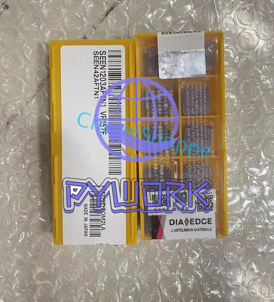10PCS CNC Carbide Inserts In Box Mitsubishi SEEN1203AFTN1 VP15TF