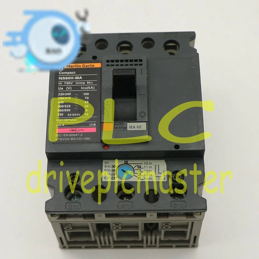 1PCS NS80H-MA80 3P 80A NS80HMA80 breaker