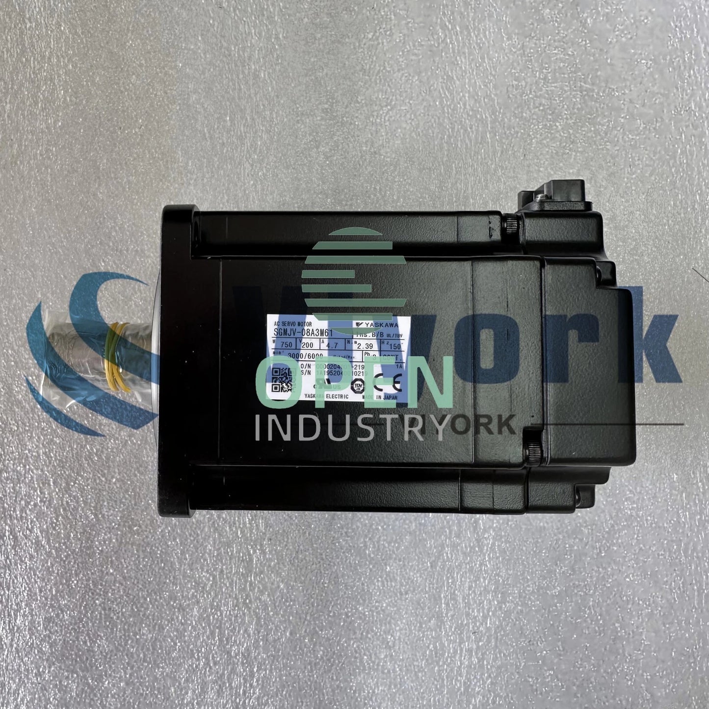 1PCS Yaskawa SGMJV-08A3M61 AC SERVO MOTOR 750W 200VAC 20BIT