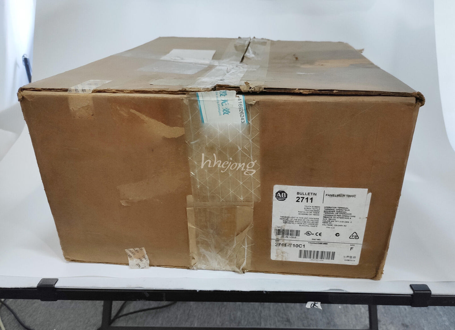 Allen-Bradley Panelview 1000 Operator Panel Ser F2711-T10C1 - ALLEN-BRADLEY