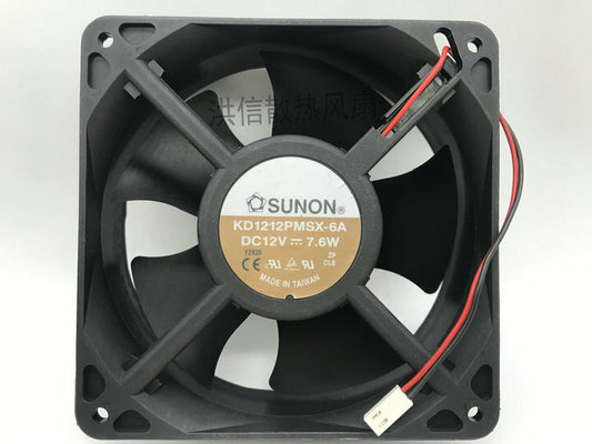 1pcs  SUNON KD1212PMSX-6A 12038 DC12V 7.6W 120*38MM Fan 2pin