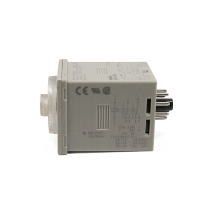 OMRON H3CR-F8 PLC Twin Timer - 100-240V AC - OMRON