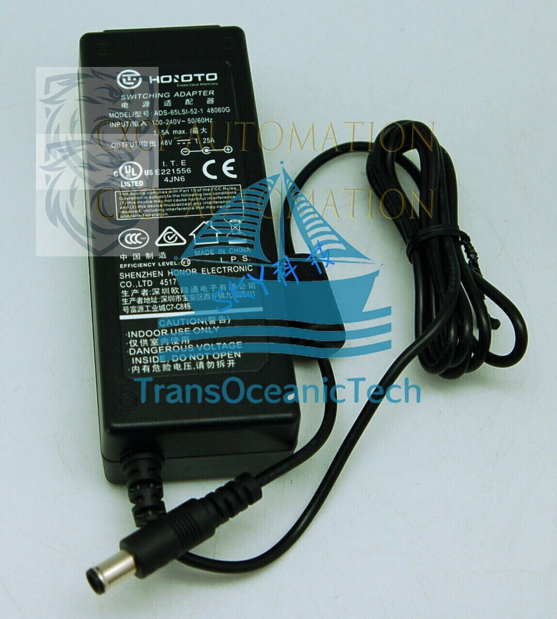 1PC Dahua ADS-65LSI-52-1 video camera adapter 48V 1.25A with pin power supply~