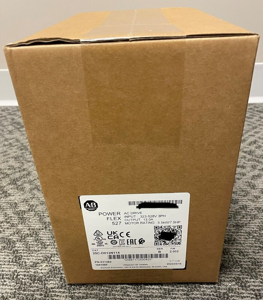 Allen Bradley PowerFlex 527 AC Drive 25C-D013N114 - ALLEN BRADLEY