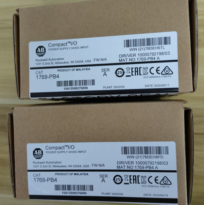 New Factory Sealed AB 1769-PB4 SER A CompactLogix Power Supply Module - COMPACTLOGIX