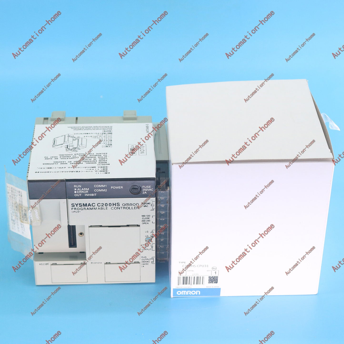 new 1PC Omron CPU Unit C200HS-CPU31-E C200HS-CPU31-E IN BOX FAST SHIP#XR
