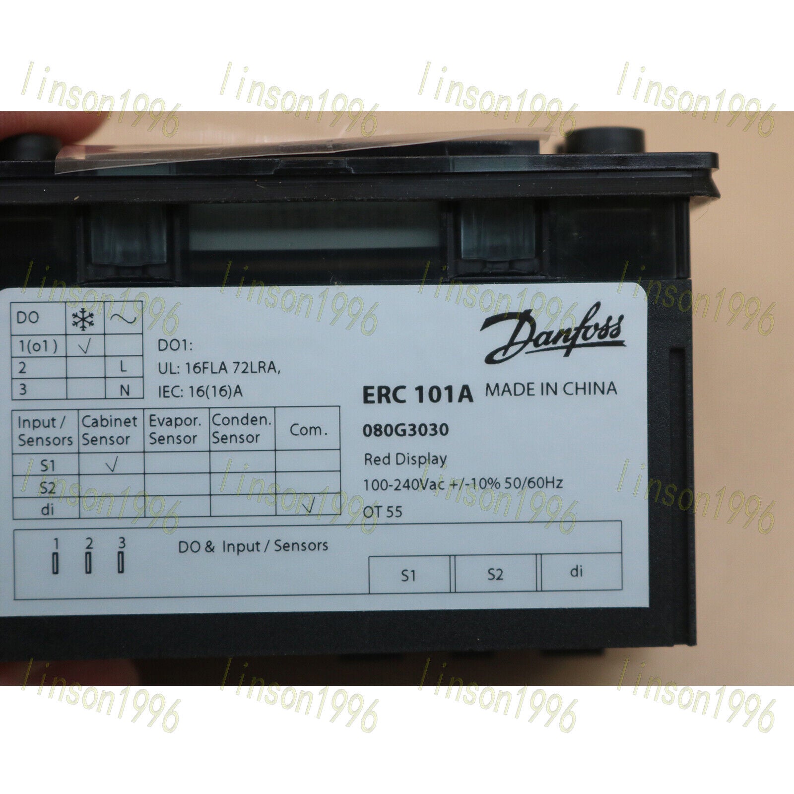 new One  For Danfoss ERC101A 080G3030 Electronic Control SHIP Danfoss