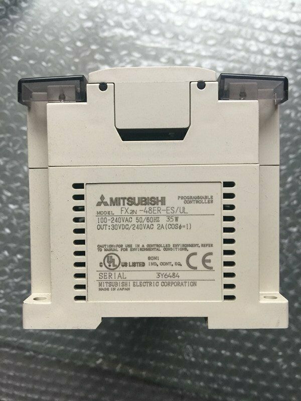 Mitsubishi FX2N-48ER-ES/UL Used Industrial PLC in Good Condition - MITSUBISHI