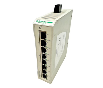 used Schneider Electric TCSESU083FN0 Unmanaged Ethernet Switch - SCHNEIDER ELECTRIC