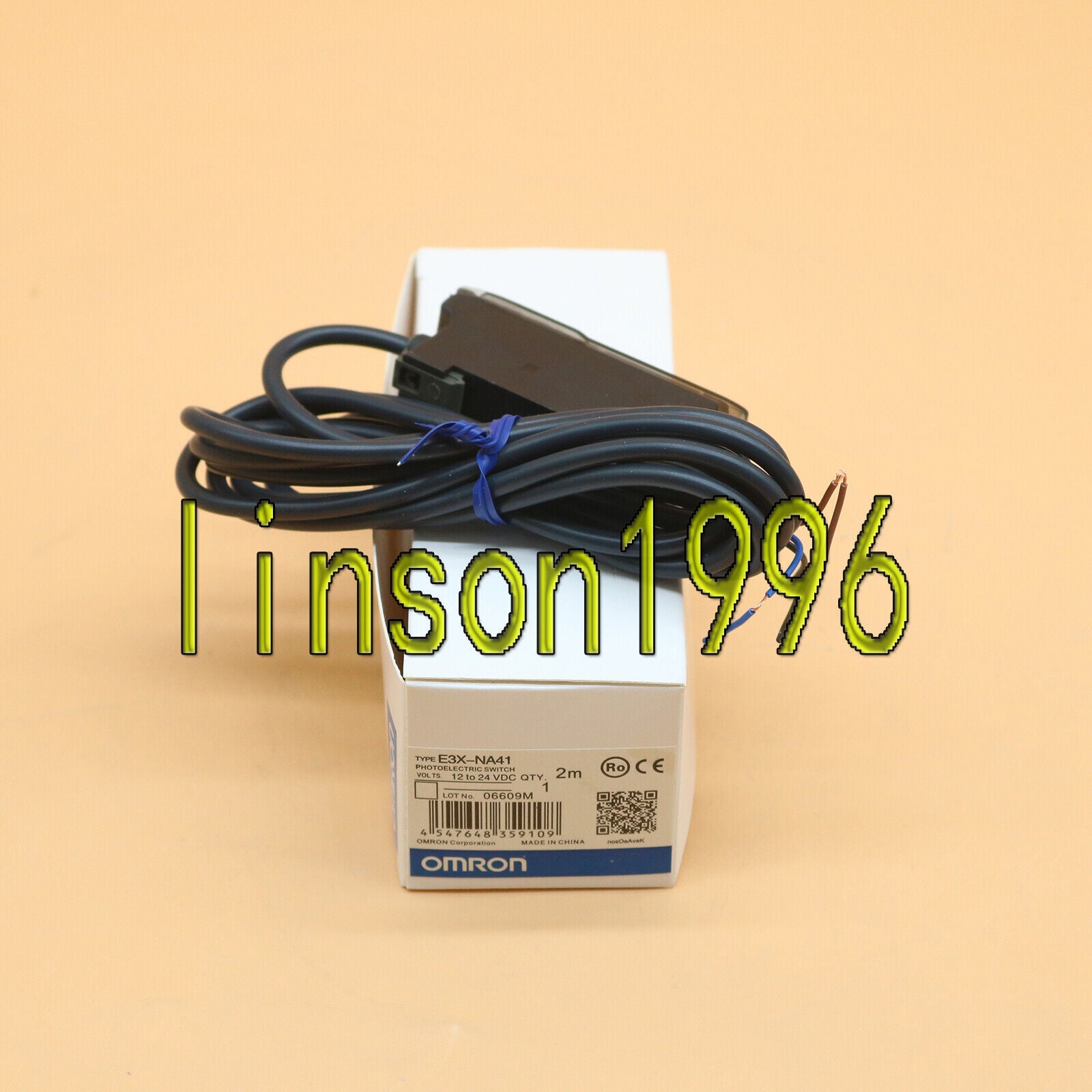 OMRON E3X-NA41 Photoelectric Switch 12-24VDC - OMRON