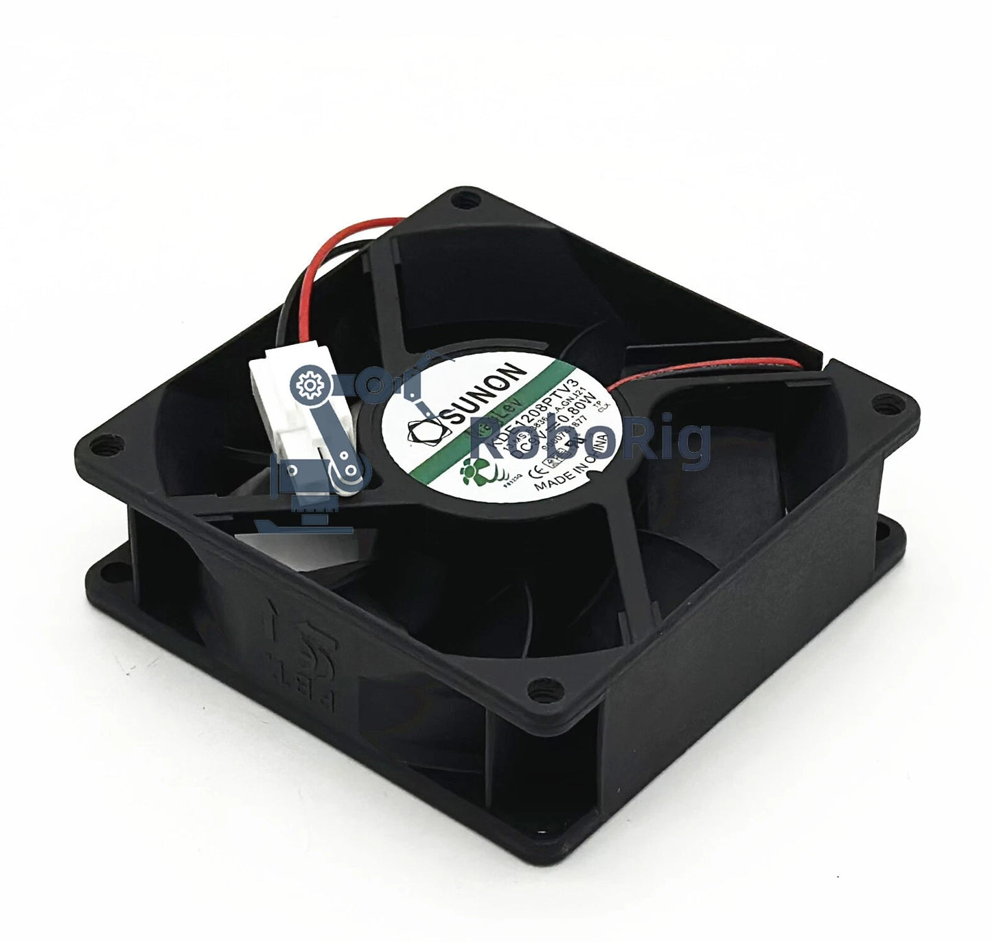 SUNON KDE1208PTV3 9V/12V 0.06A 0.8W 8025 8CM 2-PIN Magnetic levitation fan