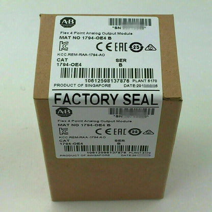 AB 1794-OE4 SER B Flex 4 Point Analog Output Module - NEW FACTORY SEALED