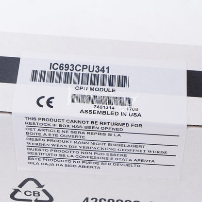 Emerson CPU Module IC693CPU341 1PCS - EMERSON