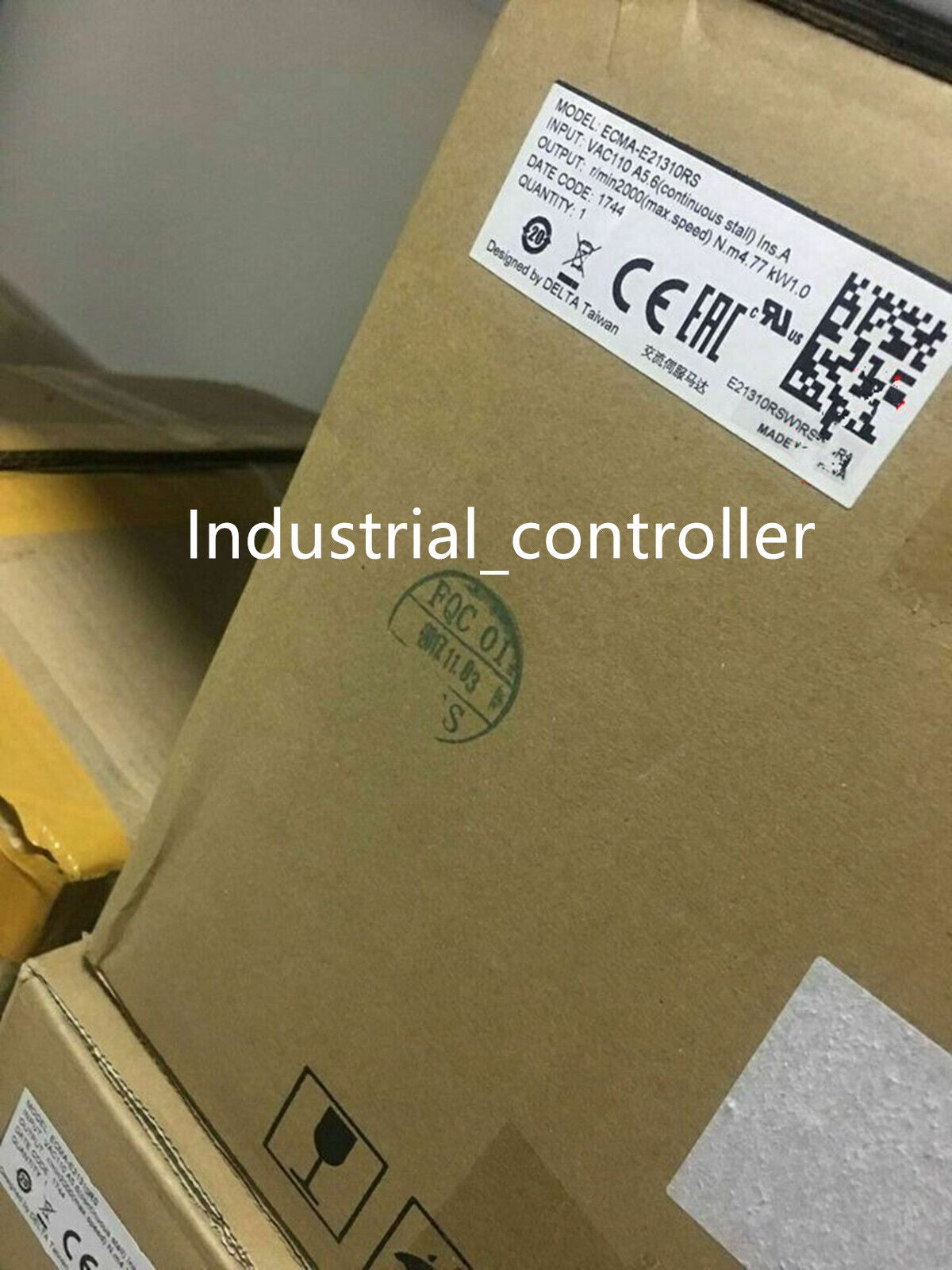 Delta ECMA-E21310RS Servo Motor - DELTA