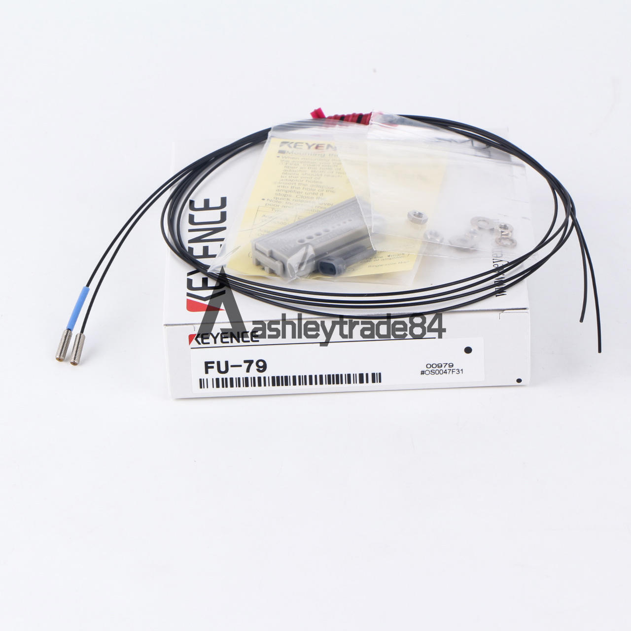 new ONE  KEYENCE FU-79 Digital Fiber Optic Sensor FU79