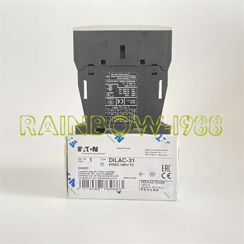 new FOR EATON Contactor Type Relay DILAC-31 24VDC XTREC10B31 - EATON