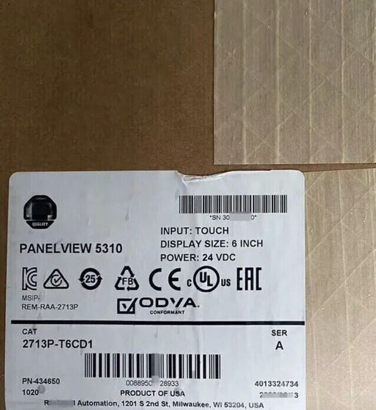 Allen-Bradley 2713P-T6CD1 6" Graphic Terminal - ALLEN-BRADLEY