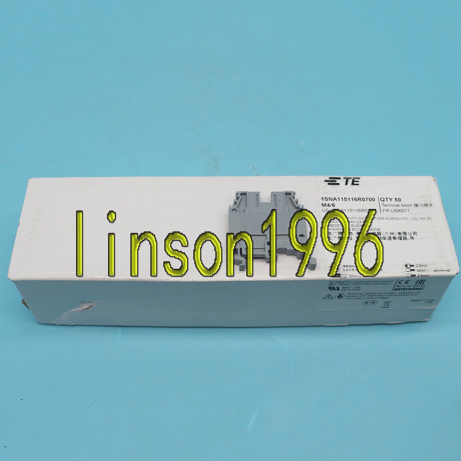 new  ABB 50pc 1SNA115116R0700 Entrelec SNA Series 800V Fast ABB