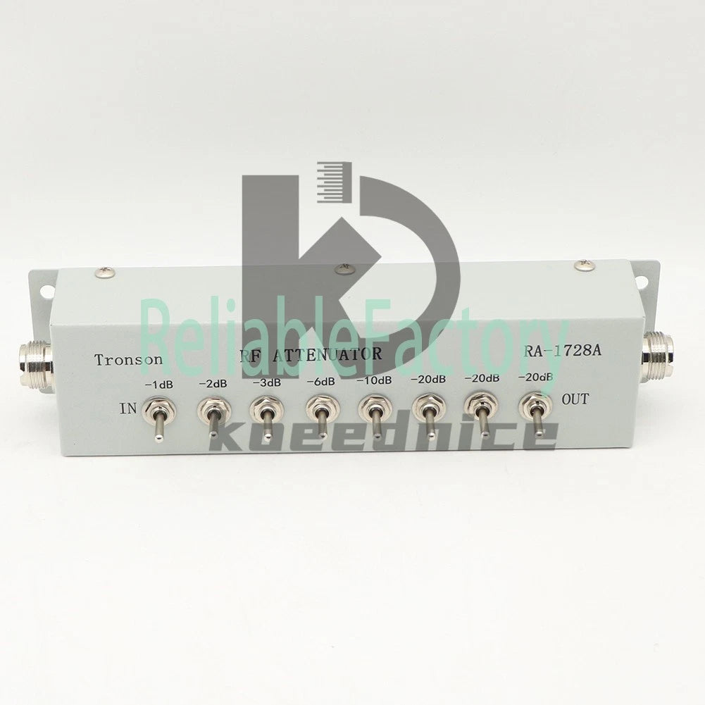 0- 82DB VARIABLE/ STEP ATTENUATOR 50 OHM for Radio Transmitter