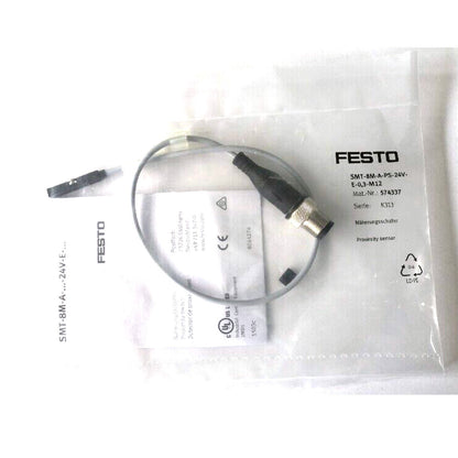 new FESTO SMT-8M-A-PS-24V-E-0,3-M8D 574334 Proximity Sensor - FESTO