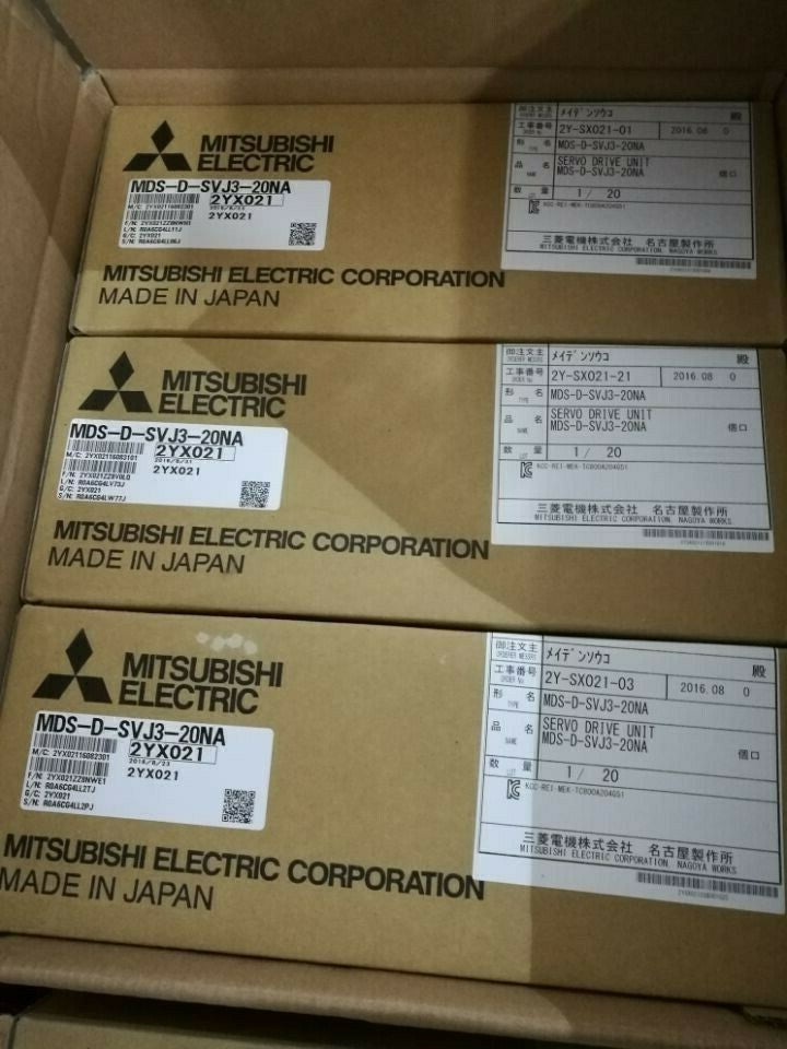 MITSUBISHI SERVO DRIVE UNIT MDS-D-SVJ3-20NA MDSDSVJ320NA