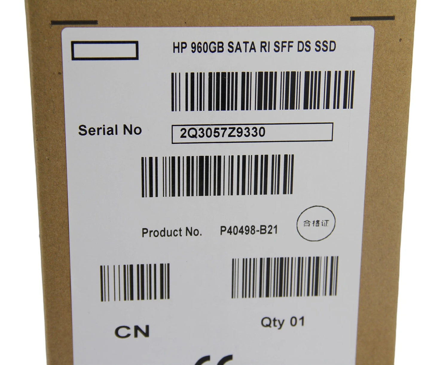 P40498-B21 P41523-001 HPE 960GB SATA 6G 2.5" SSD Gen10 Plus V2 Solid State Drive