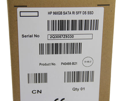 P40498-B21 P41523-001 HPE 960GB SATA 6G 2.5" SSD Gen10 Plus V2 Solid State Drive