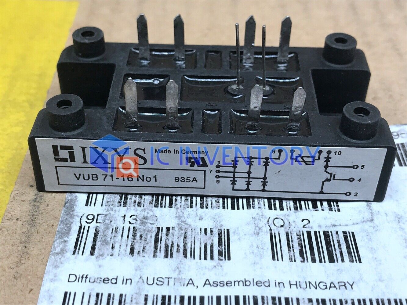 new 1PCS IXYS VUB71-16NO1 VUB71-16N01 Power Module Supply Quality Guarantee - IXYS