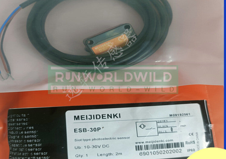 1PCS For MEIJIDENKI Inductive Proximity Switch Sensors ESB-30P