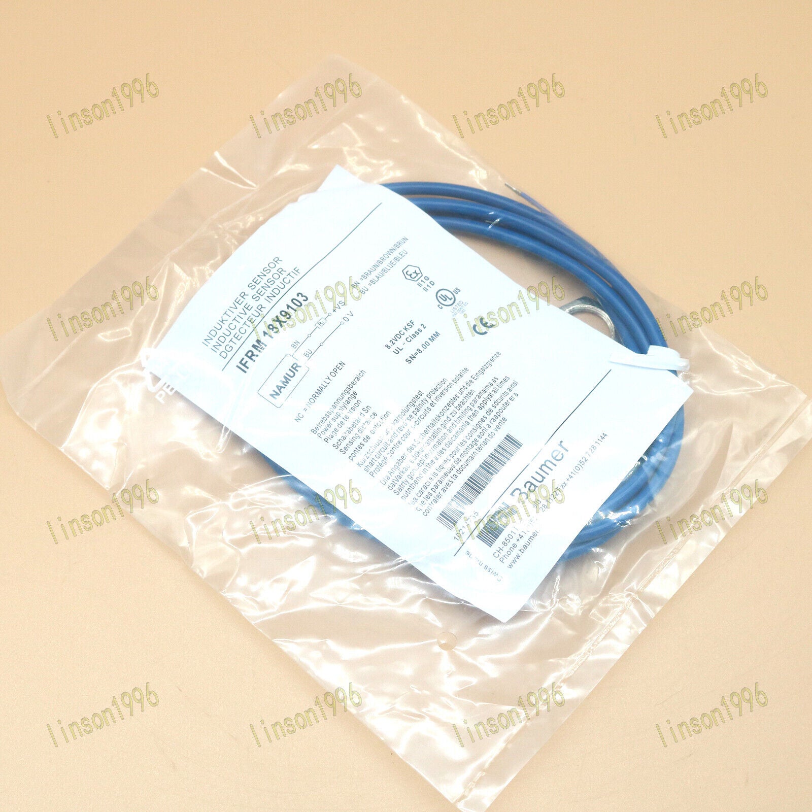 Baumer Proximity Switch IFRM 18X9103: 18X9103 Proximity Switch - BAUMER