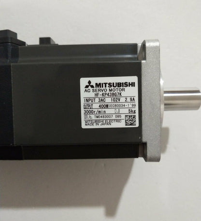 Mitsubishi In Box Servo Motor HF-KP43BG7K, 1-Year Warranty - MITSUBISHI