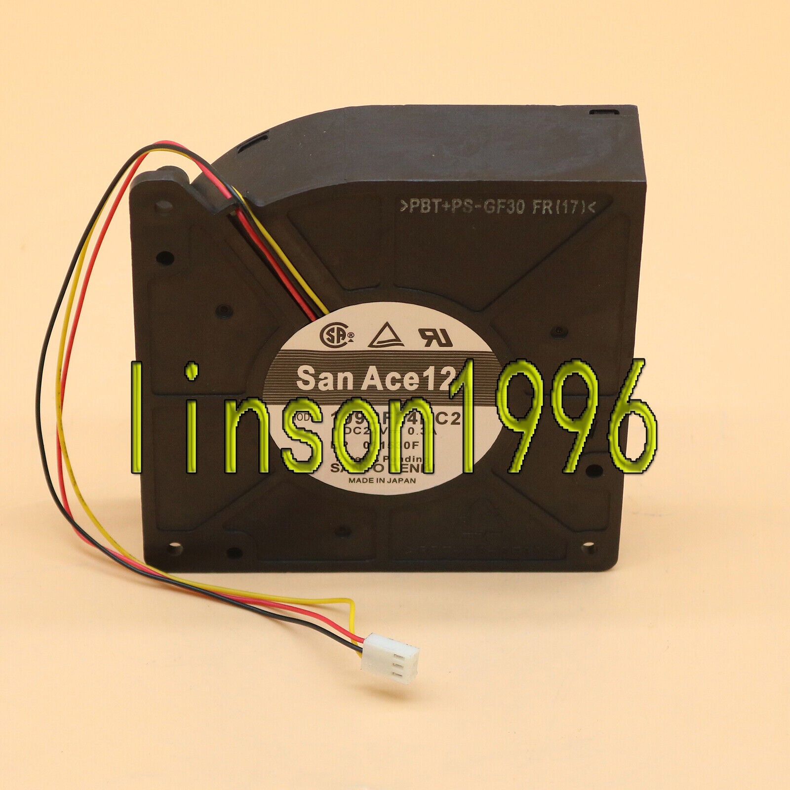 New Sanyo 109BF24HC2 SanAce 24V Cooling Fan 0.3A - SANYO