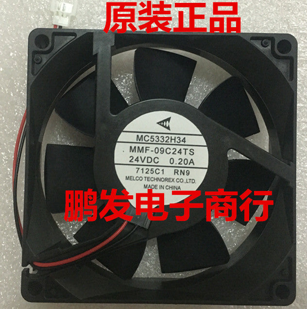 1pcs Mitsubishi MC5332H34 MMF-09C24TS-RN9 0.20A cooling fan