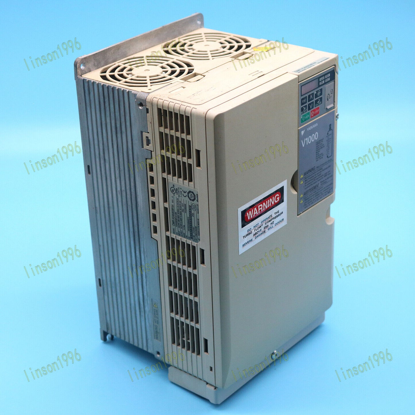 Used Yaskawa CIMR-VU4A0038FAA 15KW/18.5KW 380V Inverter Tested OK - YASKAWA