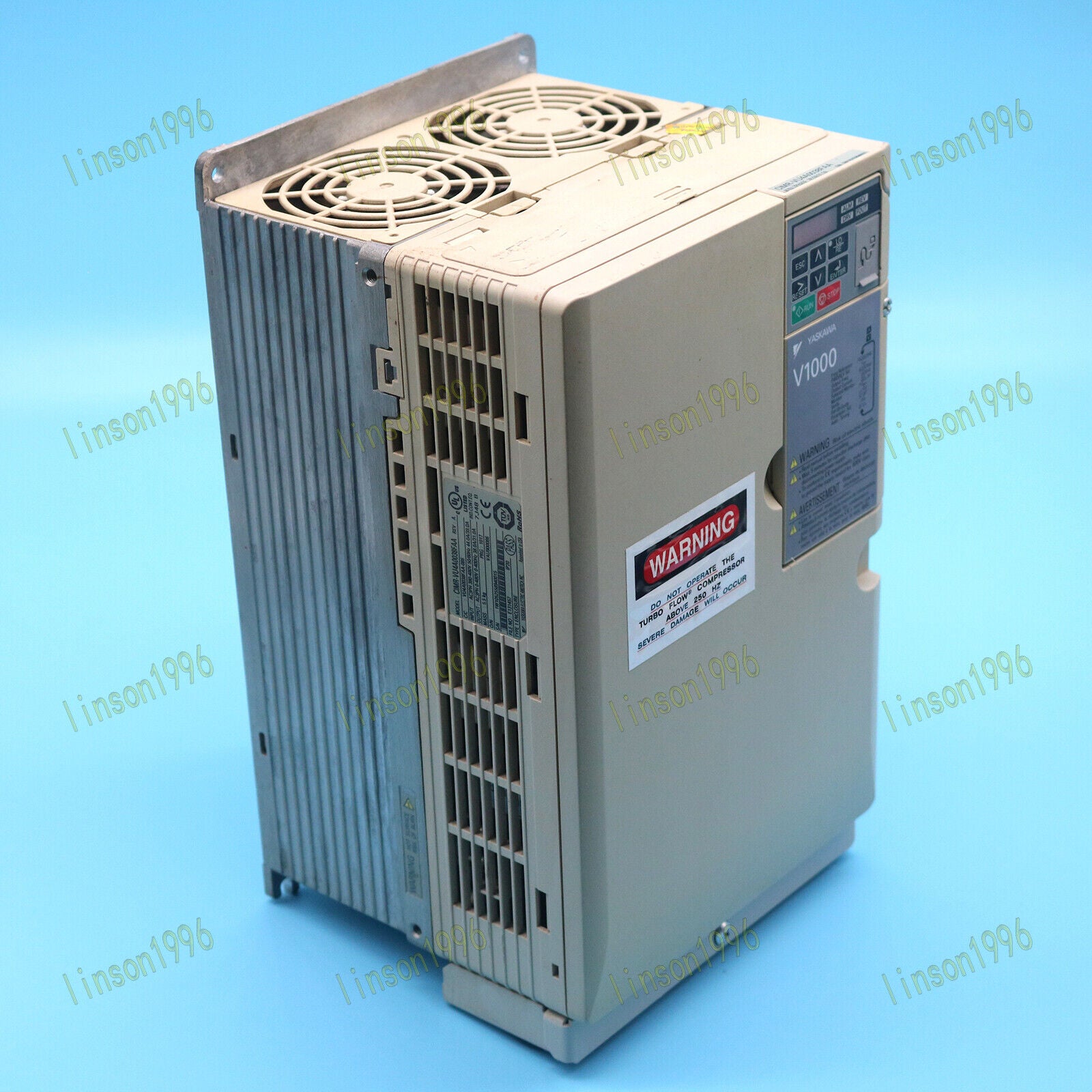 Used Yaskawa CIMR-VU4A0038FAA 15KW/18.5KW 380V Inverter Tested OK - YASKAWA