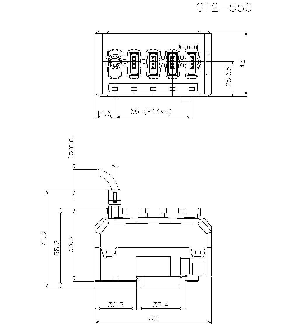 KEYENCE GT2-550 Digital Sensor - KEYENCE