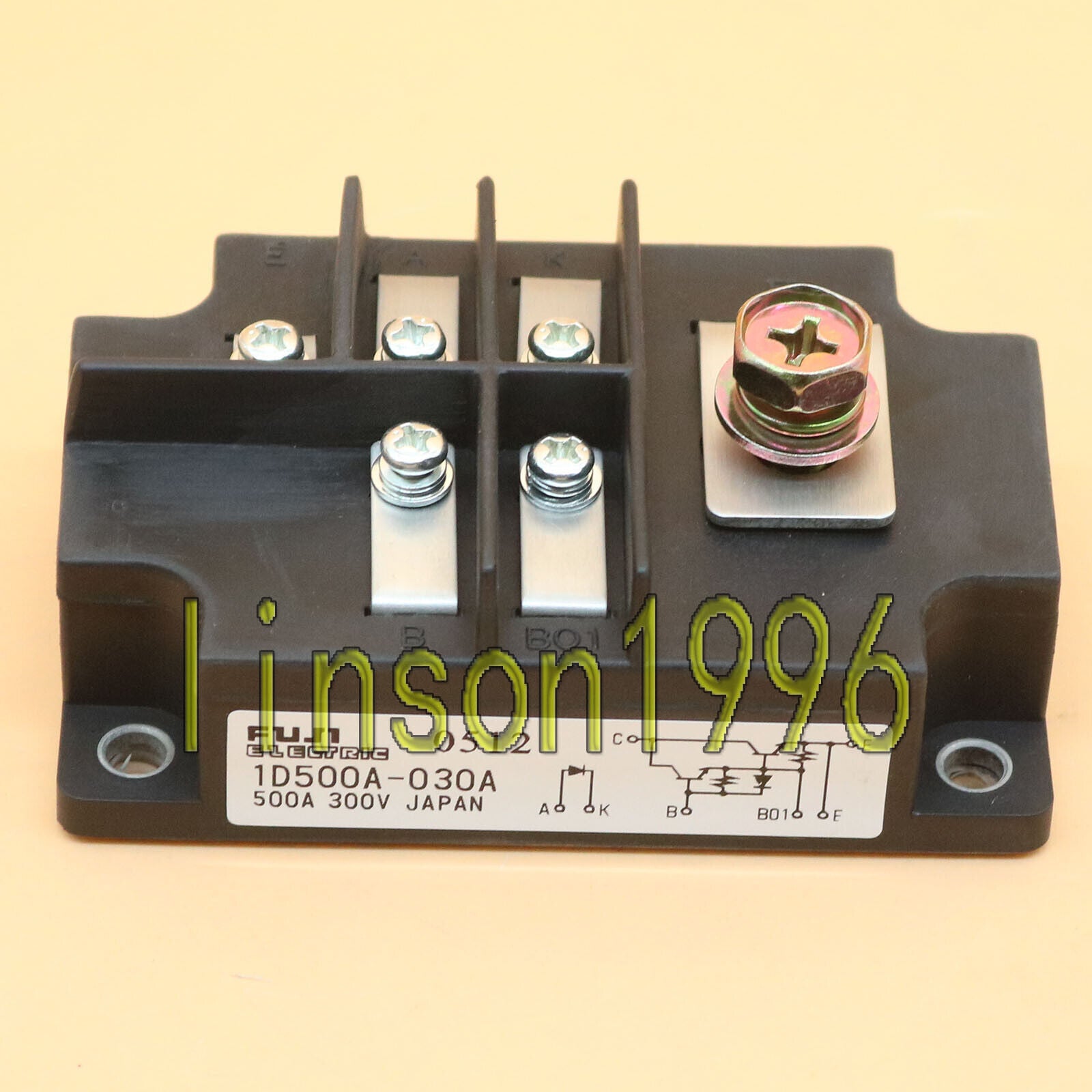FUJI IGBT MODULE 1D500A-030A 500A 300V Fast Ship - ONE FUJI
