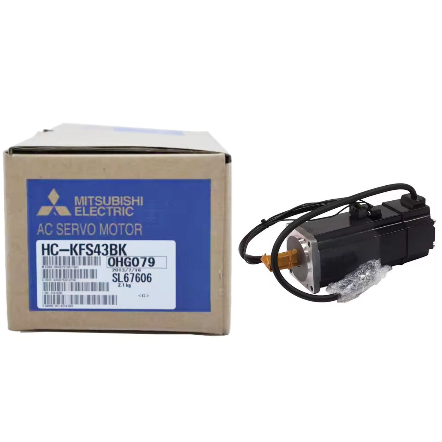 MITSUBISHI HC-KFS43BK Servo Motor New In Box - MITSUBISHI