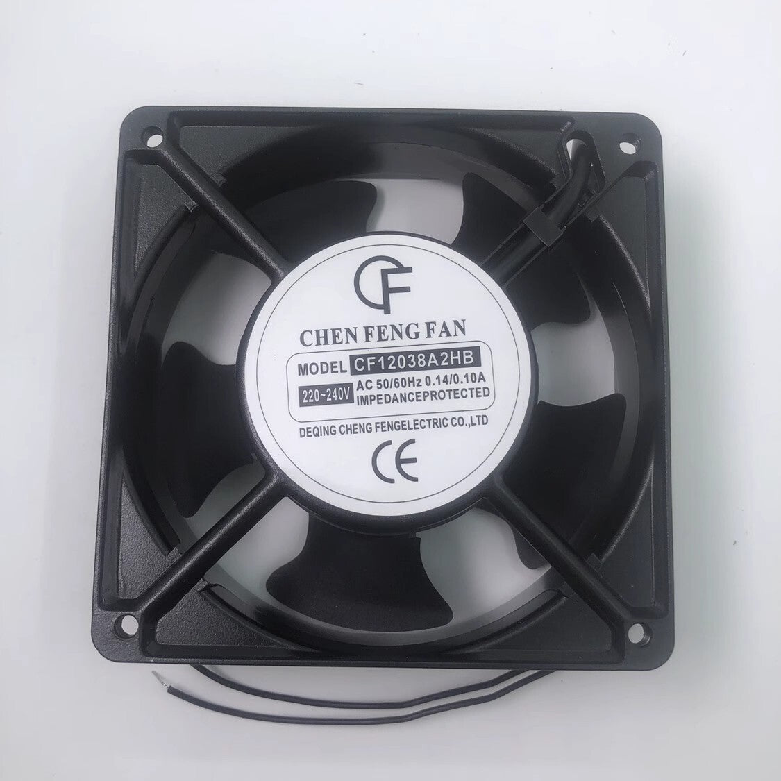 CF CF12038A2HB AC220V-240V 0.14A/0.10A Axial Cooling Fan
