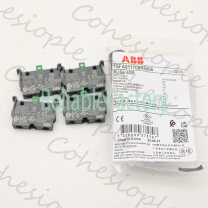1Pcs MJS6-60B with 4PCS MCB-10 Rocker Switch Black