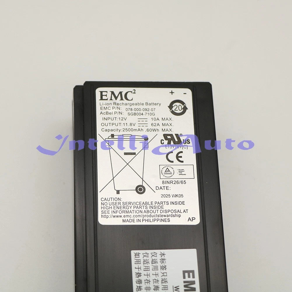 1PC EMC 078-000-092-07 Li-Ion BBU Backup Unit